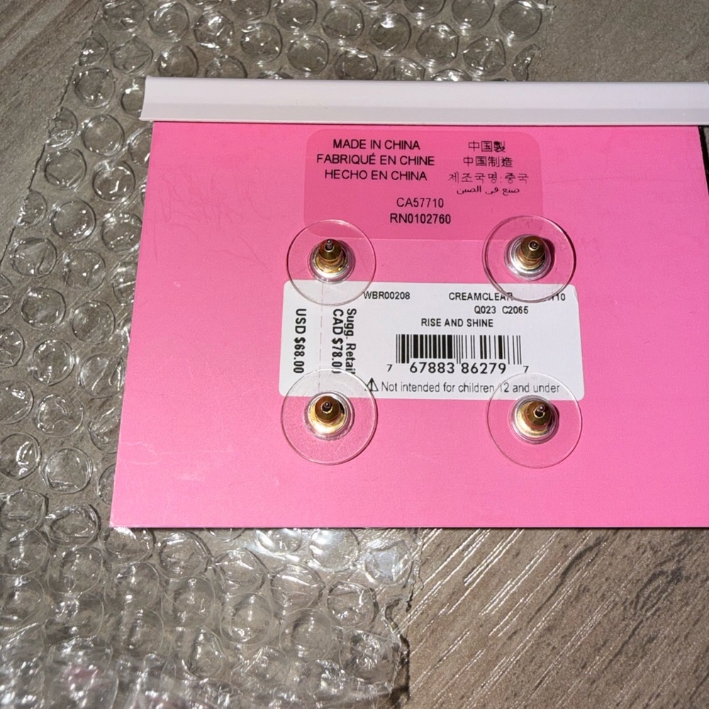 🏷️NWT Kate Spade Gold Stud Earrings Set - Picture 3 of 3